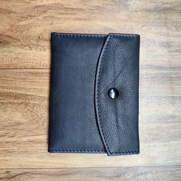Leather ID Badge Holder, Bifold Badge Wallet for Police & Law Enforcement - Picture 5 of 7